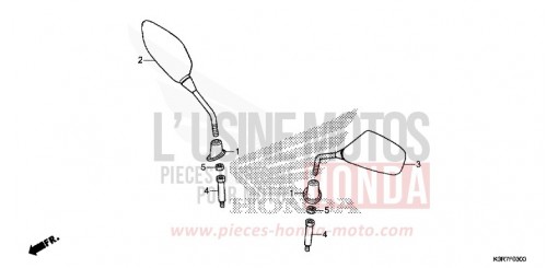 MIROIR SH125ADL de 2020